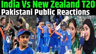India vs New Zealand 5th T20 Who Will Win Tonight? | Pakistani Public Reaction | Pak Girls Crying
