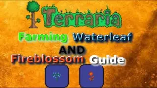 Terraria Guide - Farming Waterleaf AND Fireblossom / Plants