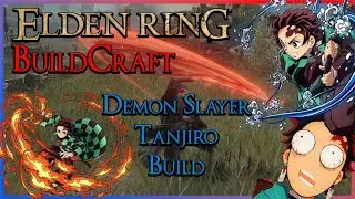 ELDEN RING BuildCraft - Demon Slayer Tanjiro Build (With Nezuko Help!)