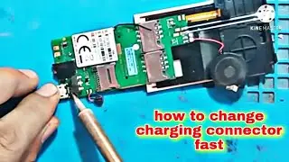 itel it2131 charging jack kaise lagay | keypad mobile charging jack new tricks
