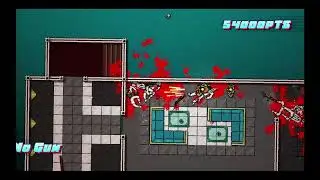Hotline Miami Death Wish level atempt.