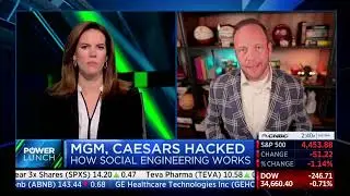 MGM, Caesars Hacked | CNBC Power Lunch with David Kennedy