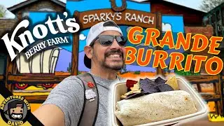 GRANDE BURRITO REVIEW and SPARKYS RANCH has LANDED at KNOTTS BERRY FARM 2022