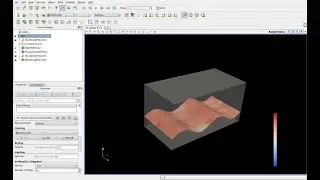 How to make curved slice surface in ParaView from polyline?