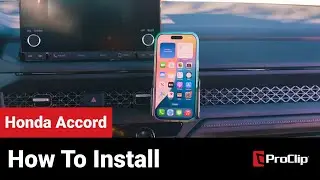 Honda Accord - How-To Install Angled Mount (856010)