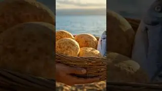 Miracle of Feeding the 5000 #biblestory #faith  #historyofredemption #inspirationalrelaxationhub