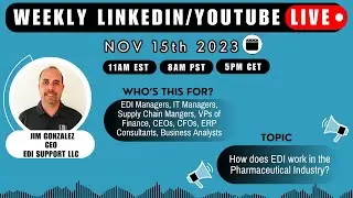How does EDI work in the Pharmaceutical Industry?