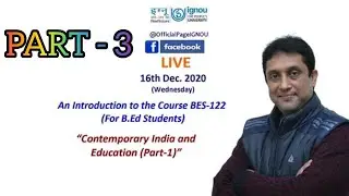 Bes 122 bed online classes | ignou bes 122 bachelor of education program | ignou B.ED