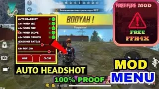 MOD MENU ATUALIZADO FREE FIRE | 100% SEGURO