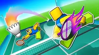 Playing a new game in Roblox racket rivals￼ is it actually fun? || playing like an Ultra bot noob 