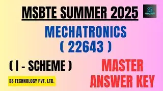 Mechatronics Master Paper 22643 | Full Syllabus 2025 | MSBTE Exam | full Answer Key #msbte