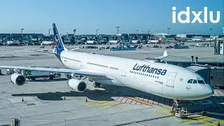 Lufthansa - Business Class |  Airbus A340-300 | Frankfurt (FRA) ➡ New York (JFK)