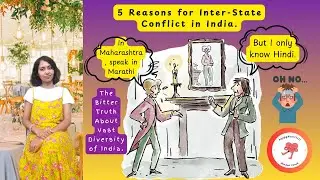 5 Reasons for Inter-State Conflict in India | Decoding Mindset | Language War in India