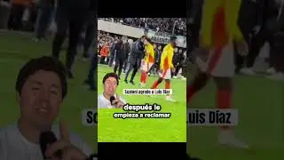 #scaloni agrede a Luis D&iacute;az