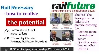 Railfuture Webinar 