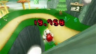 [MKW Former WR] Mushroom Gorge Glitch - 19.758