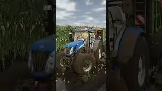 Silage Disaster, New Holland T7.270 Stuck in Deep Mud