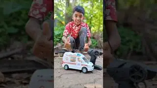 Remote control Ambulance 🚑  unboxing and testing #shorts #rccar #Ambulance