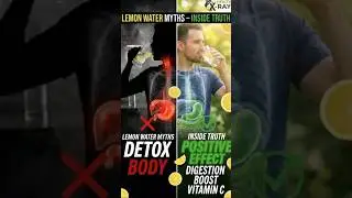 Drinking Lemon Water 😳 | What Really Happens Inside Your Body #health #education #shorts