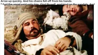 Angel frees Peter from prison