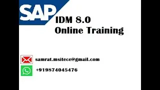 Day 1   SAP IDM Introduction