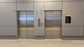 NEW Schindler 5500 north elevators &ndash; Pittsburgh Intl' Airport NEW Landside Terminal &ndash; Moon Twp, PA