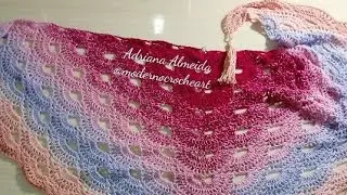 Xale de Crochê (Vírus Shawl) 