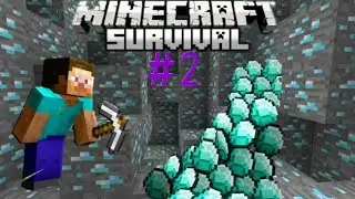 Minecraft Survival Series EP-2 | Diamond Mining | Shadow Op |#minecraft #shadowop #diamondmining