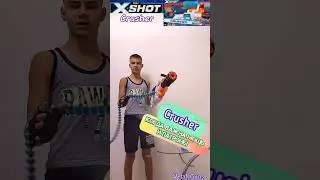 Crusher, когда важна МОЩЬ💥 и ПАТРОНЫ🔥! #shorts #nerf #vetal_guns #топ