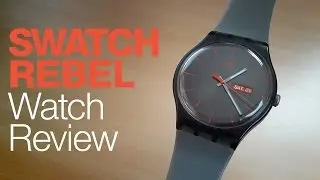 Обзор аналоговых часов Swatch (Gray) Rebel