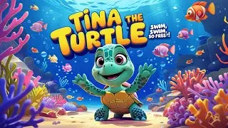Tina the Turtle | Ocean Nursery Rhyme for Kids & Toddlers | Fun & Kindness Song