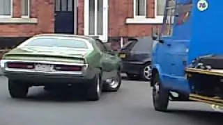 72 dodge charger test run