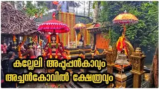 Kalleli Appooppankavu | Achankovil Temple | Konni Achankovil Forest Route | Konni Reserve Forest