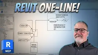 Parametric ONE-LINE Diagram Symbols - Revit MEP Electrical