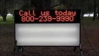 Introducing the New Portable LED Sign!