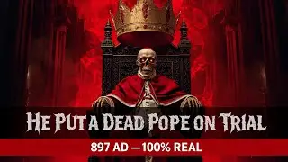 The Pope Who Put a DEAD BODY on Trial 😱 The Cadaver Synod 897 AD