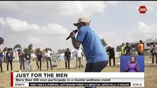 More than 200 men participate in a mental wellness event