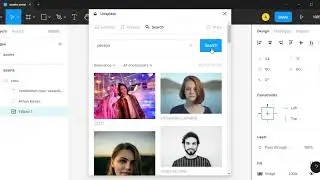 What is assets panel in figma?