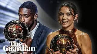 Ousmane Demb&eacute;l&eacute; and Aitana Bonmat&iacute; win Ballon d&rsquo;Or awards: 'I wasn't planning on crying'