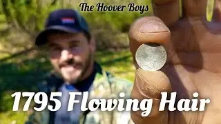 RARE 1795 Flowing Hair Half Dime found metal detecting