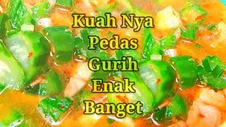 seumur hidup baru tau sayur gambas diolah seperti ini rasa nya enak banget