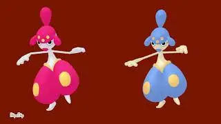 XAVIERON POKEMON SHINY DEX & GERACHO ADVENTURE WAITING MUSEUM  ON SPROUT 