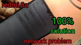 redmi 8a network problem