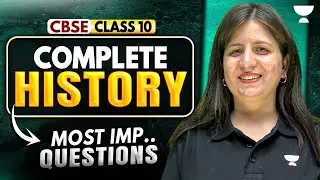 Complete History Most Important Questions || Class 10 SST Boards Special 2026 || Shweta Ma'am