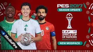 PES 2017 I Africa Cup of Nations 2025 Modpack - (Download & Install)