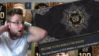 The End of FIFA Mobile Season 1- Pre-Season Walkthrough, and 100 OVR Pre Season Master Hazard!