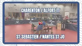 NATIONALE 2 | CHARENTON/ALFORT TT vs ST-SEBASTIEN/NANTES ST-JOSEPH