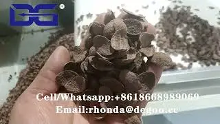 Choco shell choco waves cereal machine cocoa flakes choco kulki choco muszelki cereal poduction line