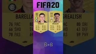 Barella vs Grealish 🔥 FIFA Evolution (FIFA 18-25) EAFC 25