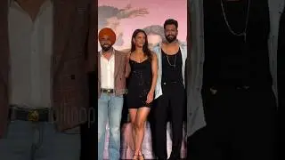 😊Vicky Kaushal, Tripti Dimri and Ammy Virk at Bad Newz Official Trailer Launch